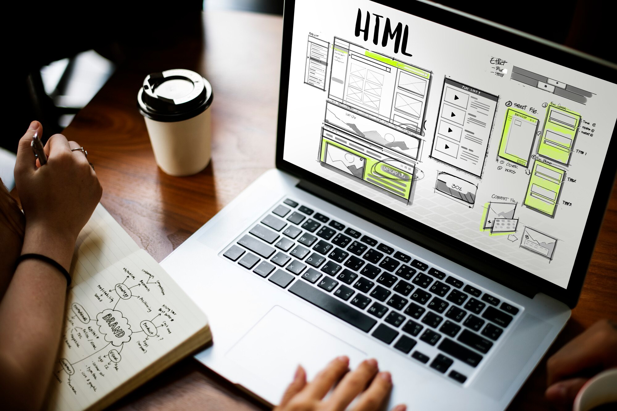 What are the 3 types of web design?